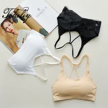 Стиль сексуальное женское белье укороченный топ Шелковый бесшовный бюстгальтер с анти-жилетом тип нижнее белье обернутый грудь Красивая спина бюст 65-105 см