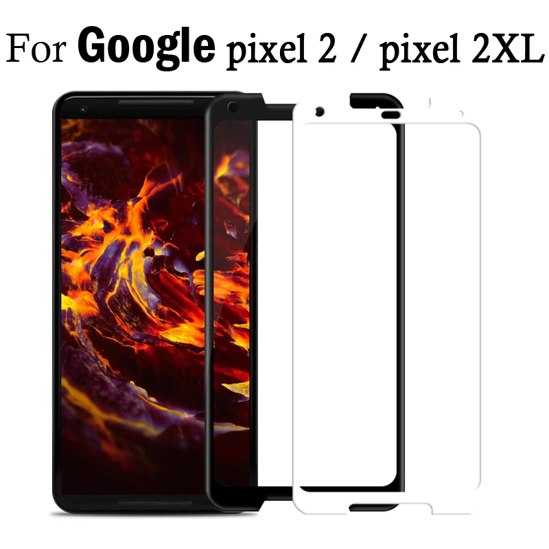 

For google pixel 2 glass for pixel 2xl screen protector pixel2 xl tempered glas protective 9 h 2.5d protection full cover film