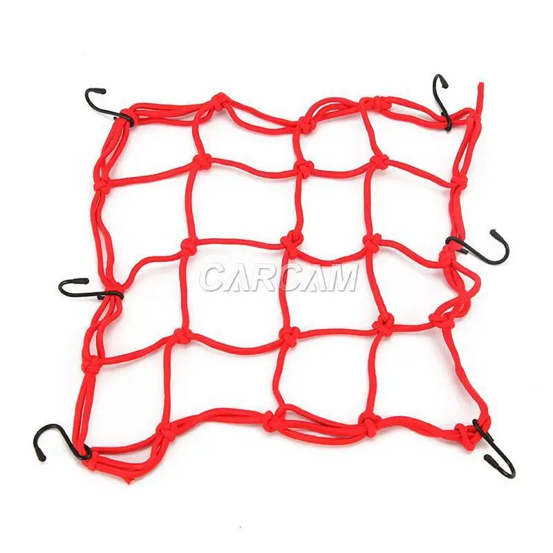 

free shipping Red Motorcycle Cargo Helmet Stuff Net For Honda Victory Kawasaki Suzuki Yamaha Harley Davidson ...