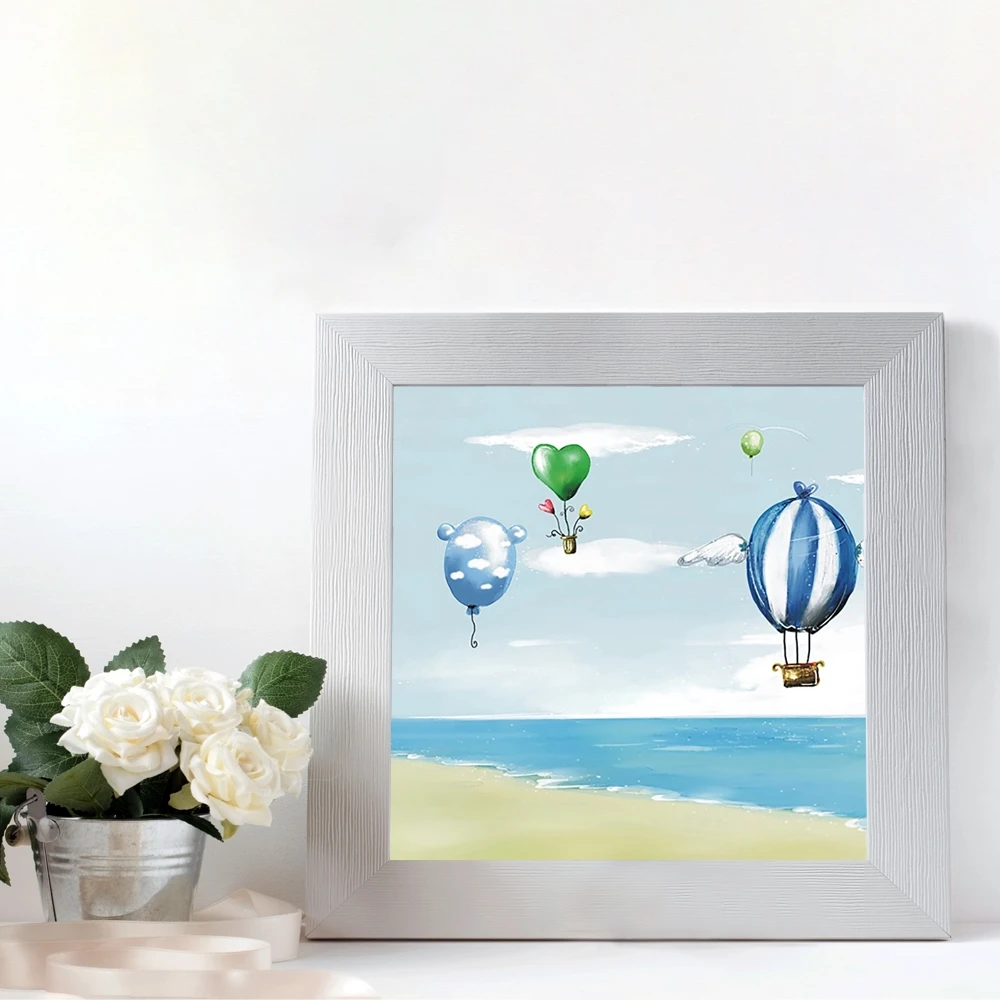

Vintage Hot Air Balloon Posters Canvas Wall Art Paintings on the Wall Bedroom Decorative Images Nordic Home Decoration Pictures