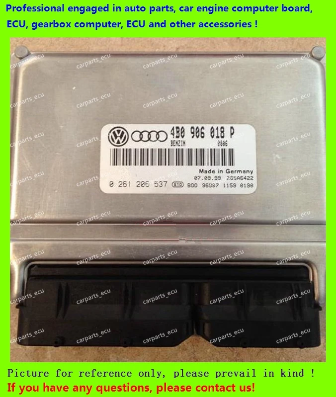 

For car engine computer board/VW Passat ECU/Electronic Control Unit/4B0906018P 0261206537/4B0906018Q 0261206538/4B0 906 018 Q