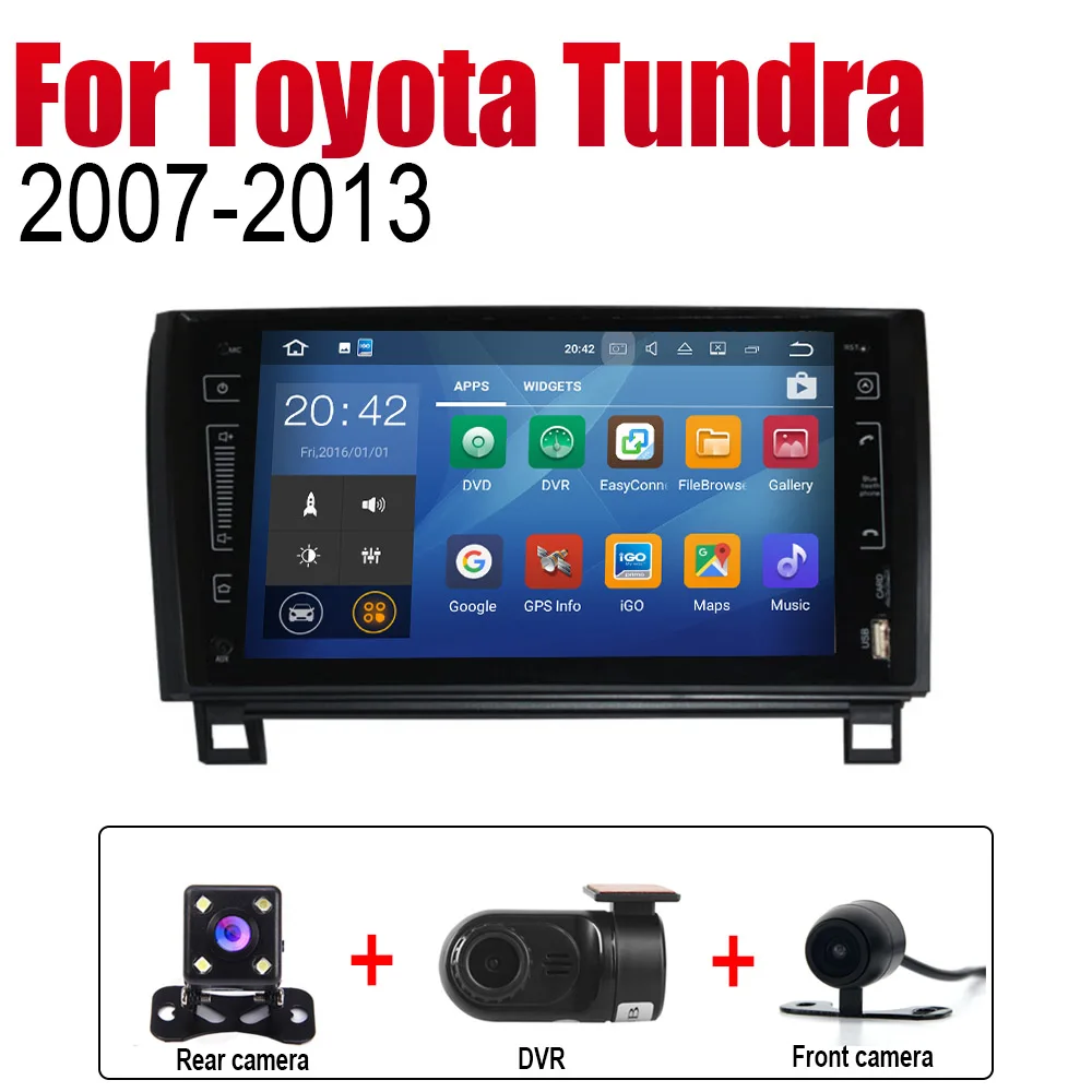 Extra Items ZaiXi Android Автомагнитола Стерео gps навигация для Toyota Tundra/Sequoia 2007~ 2013 Bluetooth wifi 2din Автомагнитола стерео - Цвет: Extra Items