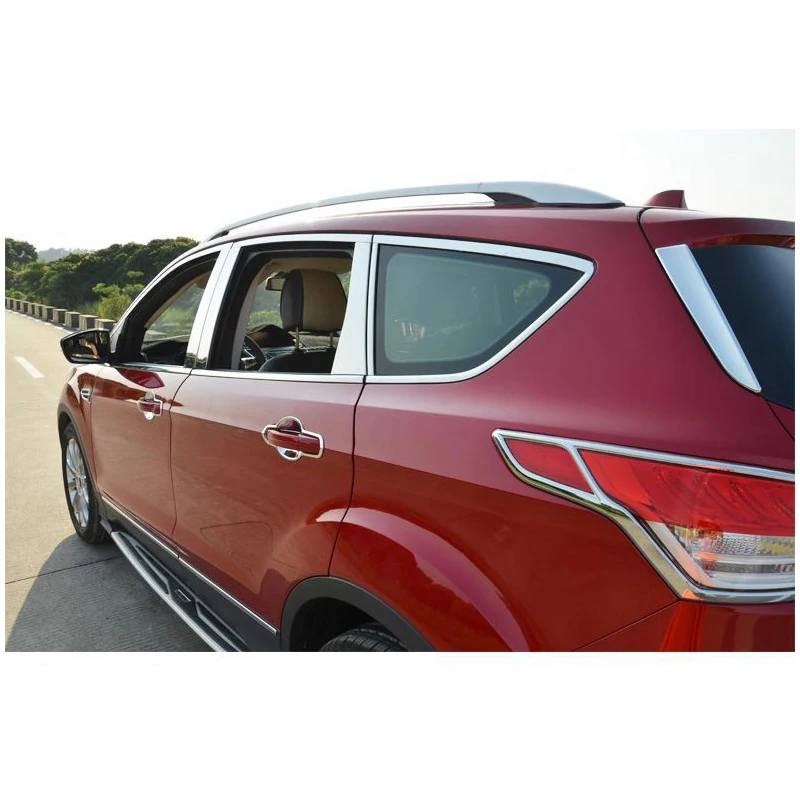 Оконная облицовка lsrtw2017 из нержавеющей стали 304 для ford kuga 2012 2014 2015 2016 2017 2013 2018
