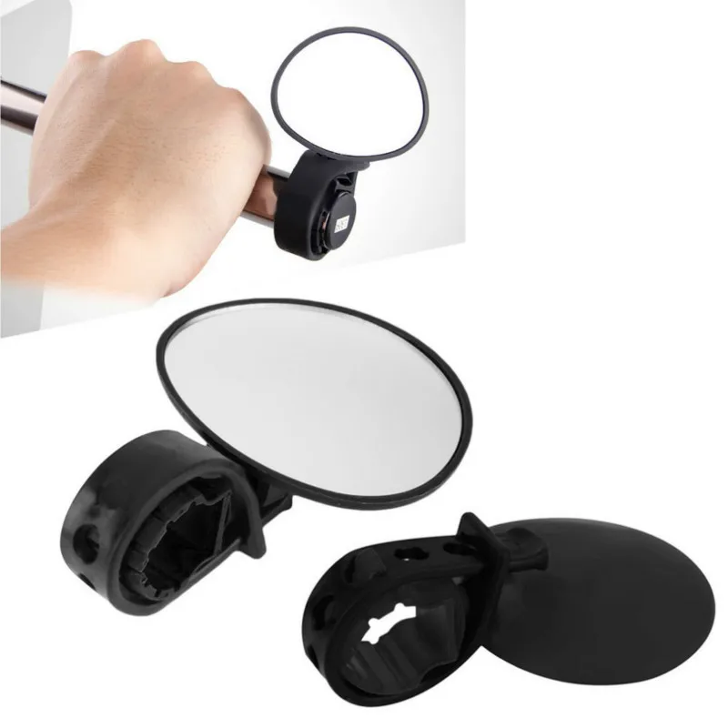

1Pcs Bike Rearview Mirror Adjustable 360 Degree Rotatable Handlebar Rear View Mirror Cycling Bicycle Bike