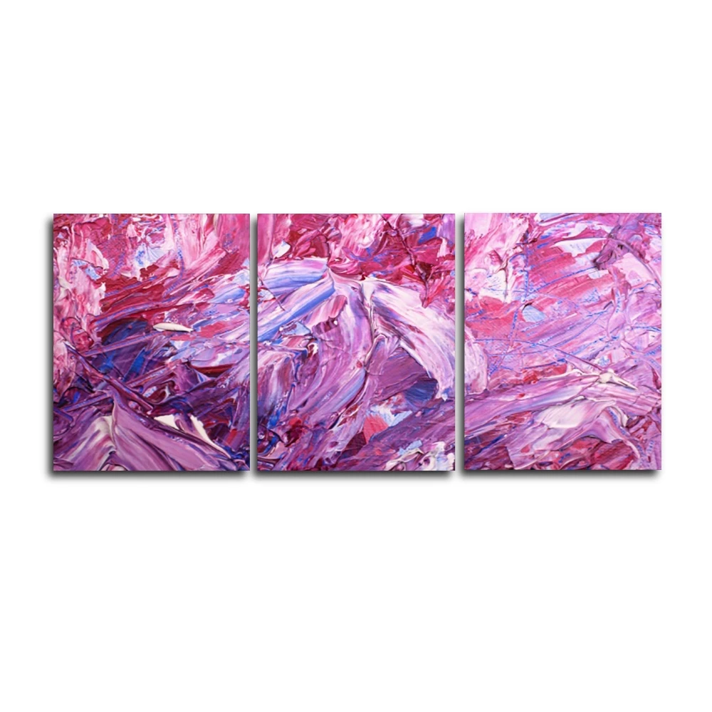 

Laeacco Abstract 3 Panel Watercolor Graffiti Wall Artwork Posters and Prints Canvas Painting Calligraphy Home Living Room Decor