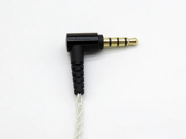 Замена DIY MMCX кабель с микрофоном для Shure SE215 SE535 SE846 UE900 наушники посеребренный кабель гарнитуры для iPhone xiaomi