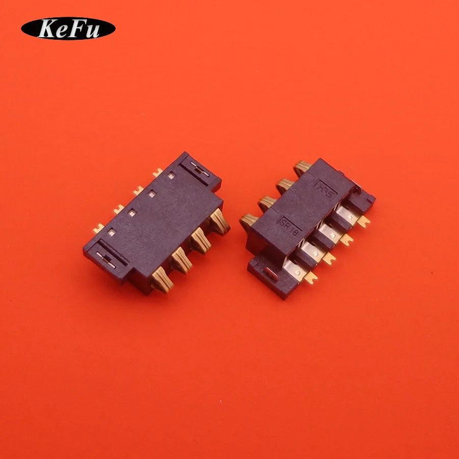 20pcs/lot Holder 4Pin 4 pin FPC Battery Connector Mobile Phone Battery