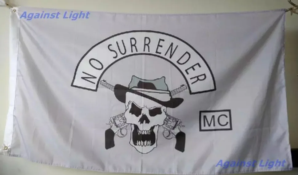 No Surrender Mc Club Banner Flag Custom Flag In Flags Banners