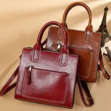 Высококачественная женская сумка из натуральной кожи, сумки для женщин, женские сумки через плечо, дизайнерские Брендовые женские сумки-мессенджеры