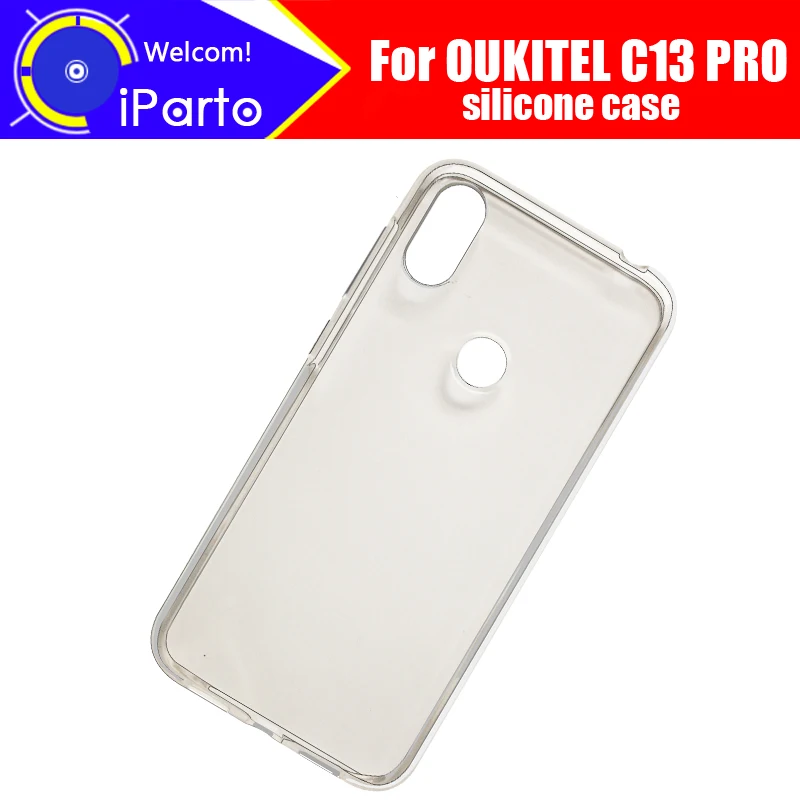

OUKITEL C13 PRO Case Cover Housing 100% Original Anti-Knock Shockproof Protector Soft TPU Silicone Case Cover for C13 PRO