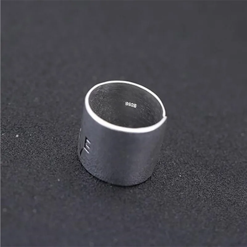 Женское кольцо для влюбленных Anillos винтажное Открытое из тибетского серебра 100%