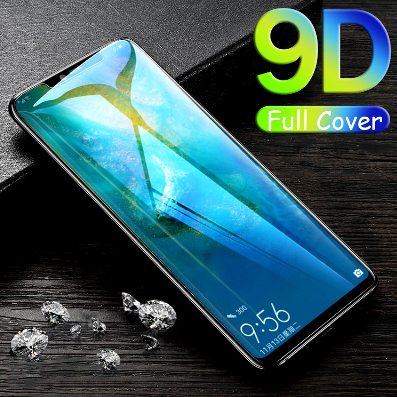 

9D Film Cover Screen Protector For Huewei P Smart Plus 2019 Mast Lite Pro Tempered Glass For Huawei Psmart Plus Mate20 Pro Sklo
