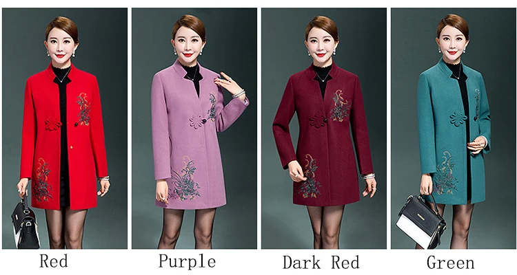 winter wool coat women