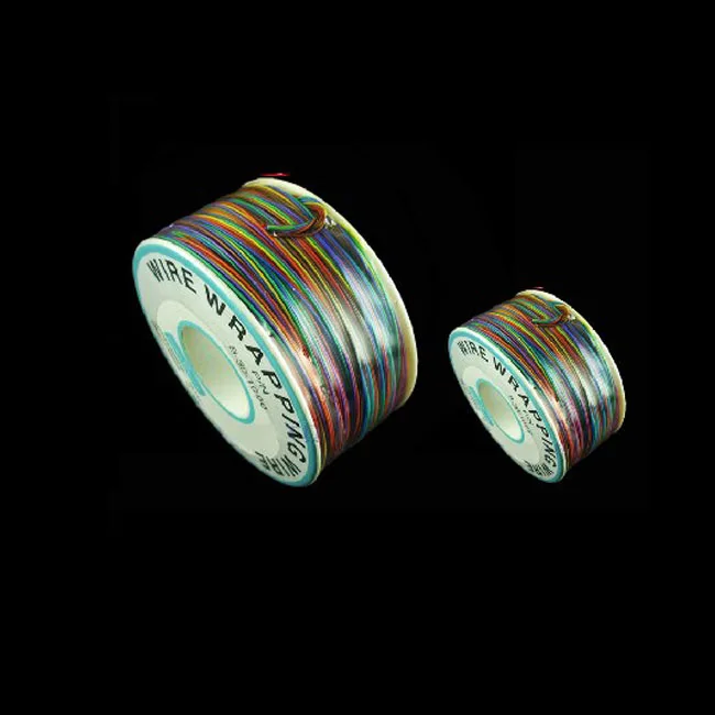 

FEORLO New arrival 8 color Wrapping Wire Wrap Multicolor 300 Meters AWG30 Cable ok wire free shipping