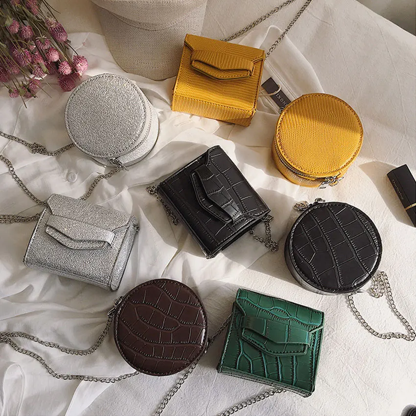 

LJT Brand Designer Shoulder Bag 2019 New Korean Women Fashion Texture Casual Chain Small Crossbody Messenger Bag Lady Purse