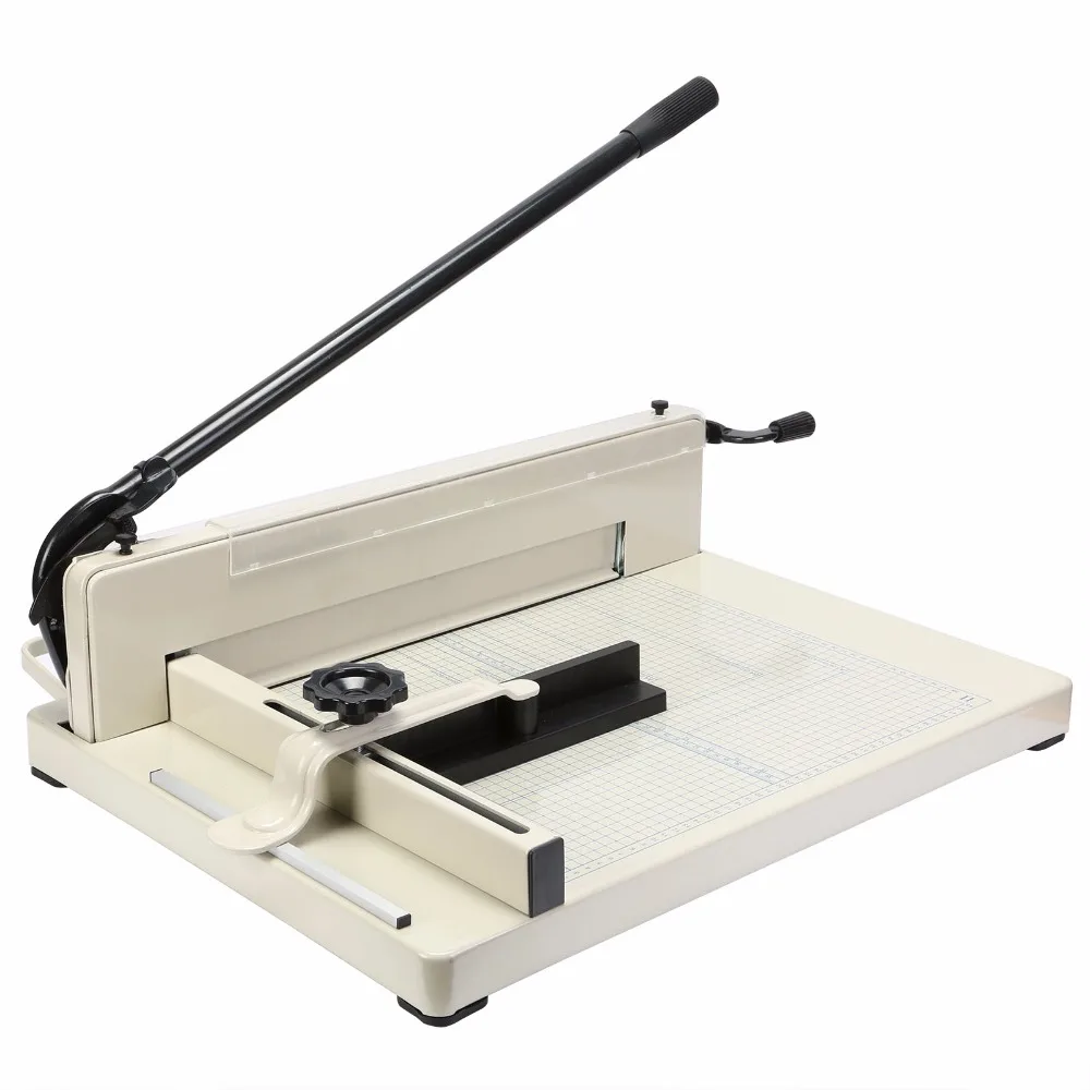 

CUT 80G PAPER 400 SHEETS HIGH OR APPROX 1.5" A3 PAPER CUTTER 17" TRIMMER MACHINE HARDENED STEEL BLADE INDUSTRIAL PRECISE