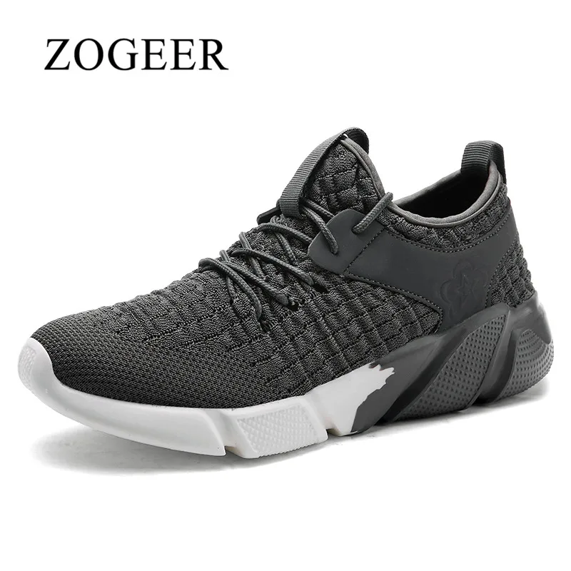 

Lightweight Flyknit Sneakers Men Hot Sale Fashion Students Casual Shoes Men Breathable Slip On Style Driving Walking Loafers Man