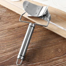 Круглый клецки плесень экологически чистый ролик спагетти пресс-форма для пельменей инструмент для приготовления лапши резак обёртки кожи домашняя паста из нержавеющей стали