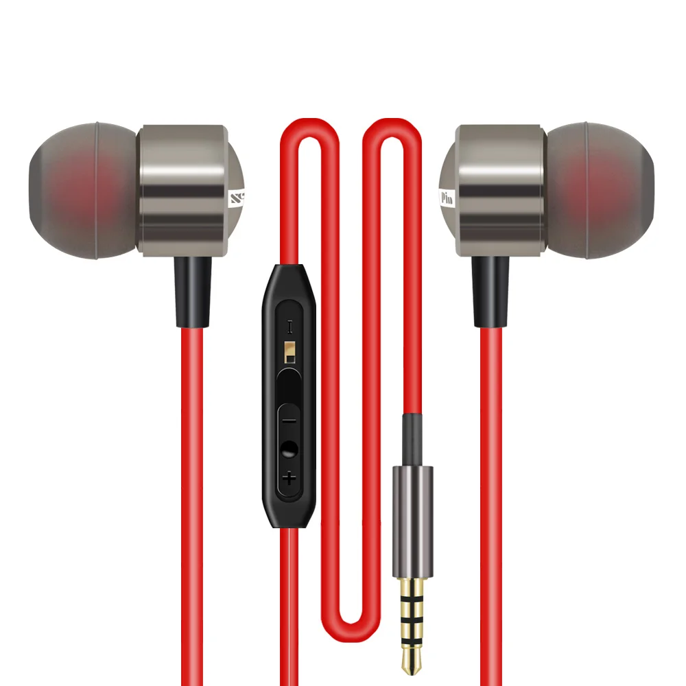 Buy Original Metal Earphone Super Clear Bass With MIC