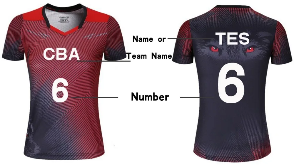 Camisas de tênis