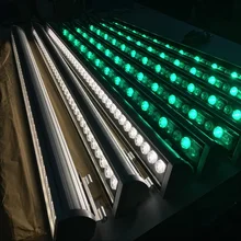 6pcs New Design Aluminum 36W Outdoor Led Wall Washer Light AC90-260V IP65 Waterproof RGB Outdoor Led Wall Washer Light ip65 ce good quality high power 36w rgb led wall washer rgb led wash light 12 3w rgb 3in1 24vdc ds t21a 36w rgb 50cm pc