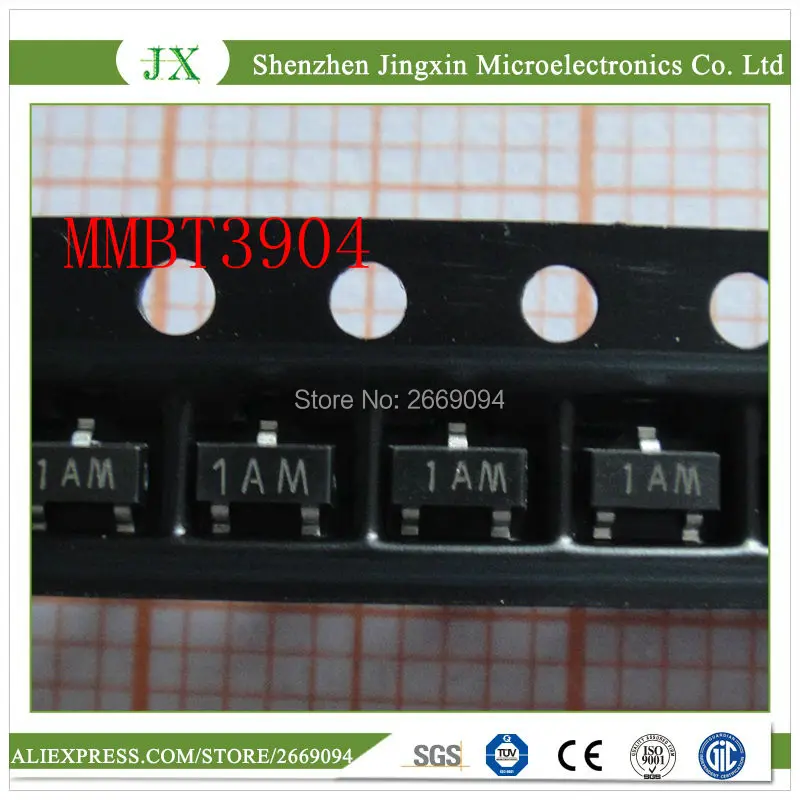 1000 шт. биполярные транзисторы MMBT3904LT1G 1AM MMBT3904 2N3904 3904 | Электроника