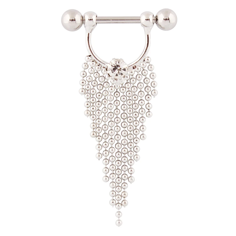 Buy Nipple rings Tassel Nickel free fashion woman body