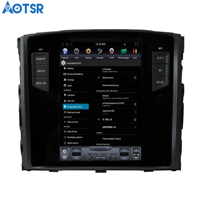 Clearance Android 7.1 Tesla style Car No DVD Player GPS Navigation For MITSUBISHI PAJERO V97 V93 Shogun Montero 2006+ headunit multimedia 9
