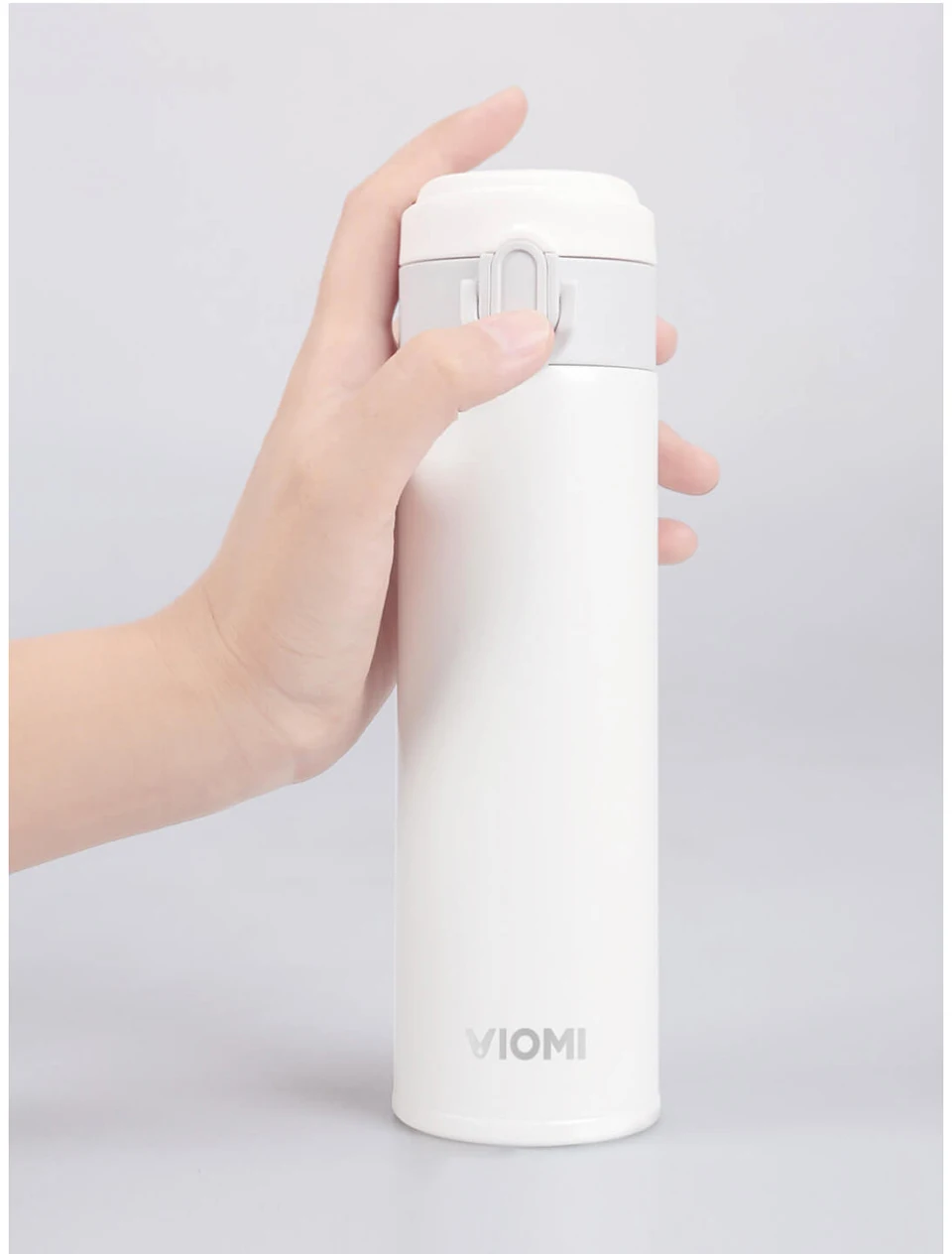 Original Xiaomi Mijia VIOMI Thermos Stainless Steel cup Flask Water Bottle Cup 24 Hours Thermos 300ML Single Hand ONClose (10)