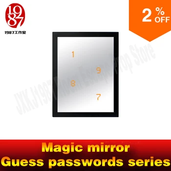 

Room escape props Magic mirror guess passwords series get hidden passwords from JXKJ1987 for real life chamber room prop