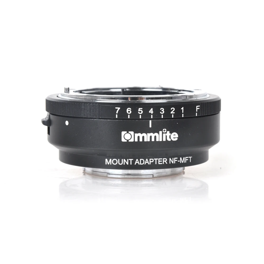 Адаптер крепления объектива Commlite с диафрагмой для Nikon G DX F AI S D типа M4/3-Mount камеры