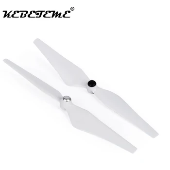 

KEBETEME 2pcs 9450 Highly Efficient Self-locking Enhanced Propeller Prop CW/CCW for DJI Phantom 1/2 vision White