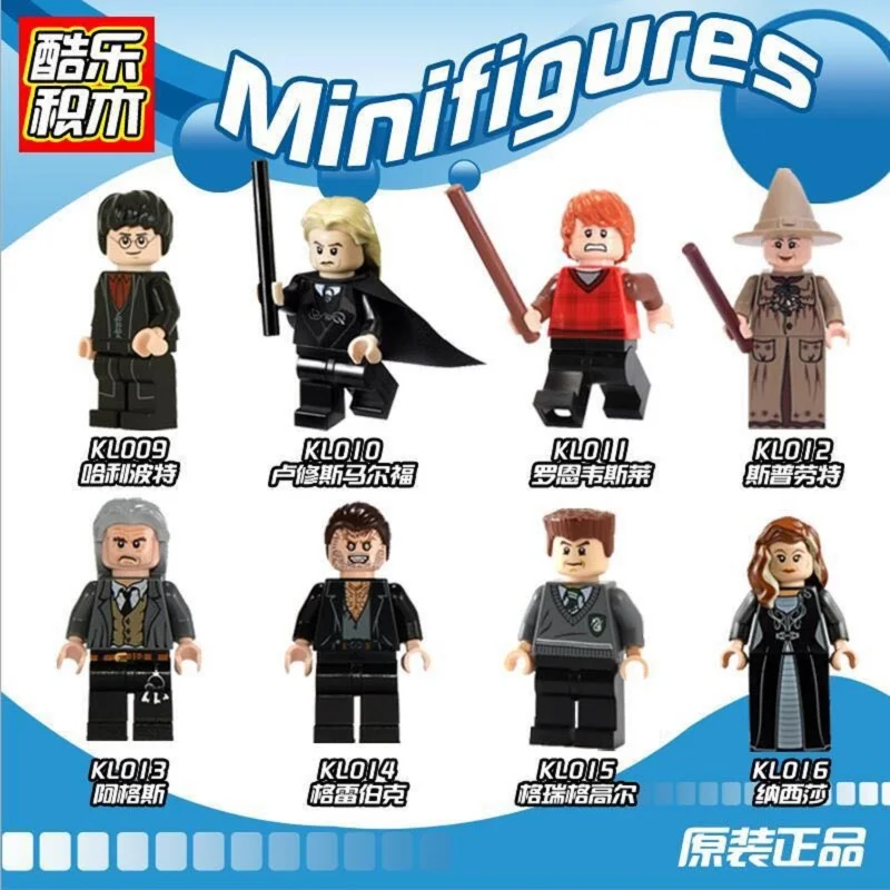 

Marvel Harry Potter Professor Sprout Gregory Goyle Lucius Malfoy Ron Weasley Argus Narcissa Figures Bricks Kids Toys KL9002