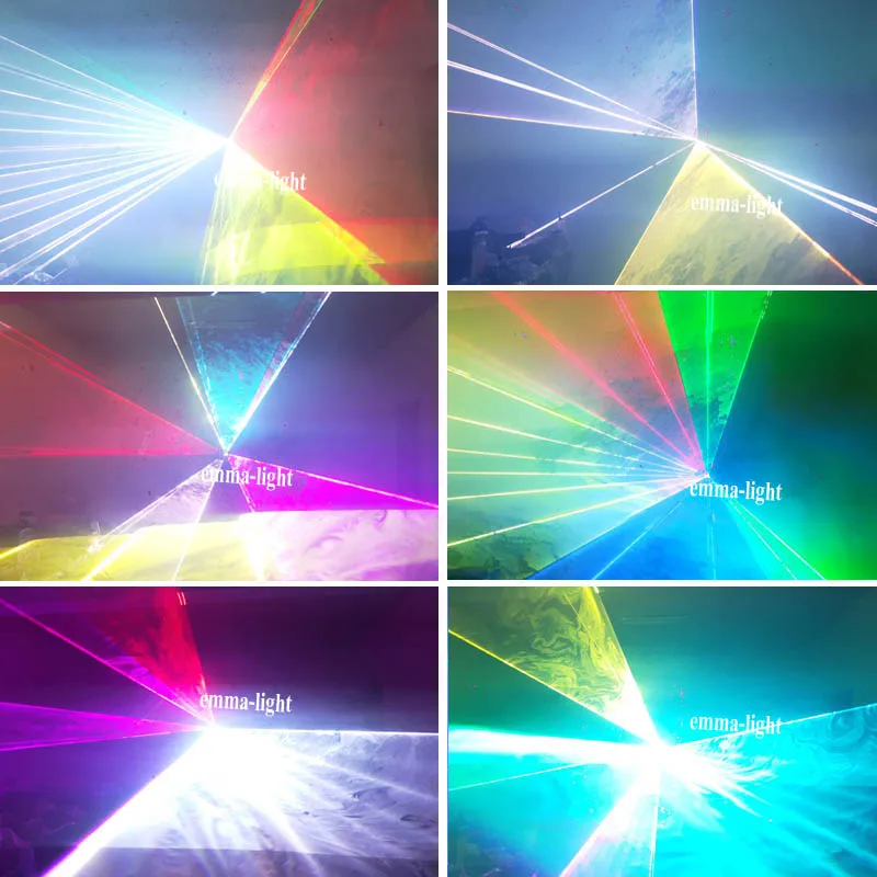 Новый лазер 20000 МВт 20 Вт полноцветный RGB DMX лазерная система светового шоу|Эффект