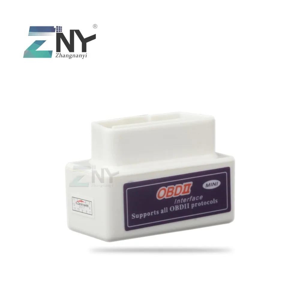 

ZNY Mini ELM327 OBD2 II Car Auto Interface Scanner Bluetooth Diagnostic Tool Compatible Phones smart scan tool