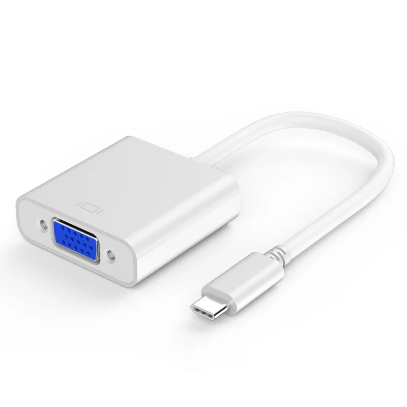 Адаптер Usb C Vga адаптер Type совместимый с Macbook Pro 2016/2017/2018 Air/Ipad 2018 Surface Book 2 |USB-хабы| |
