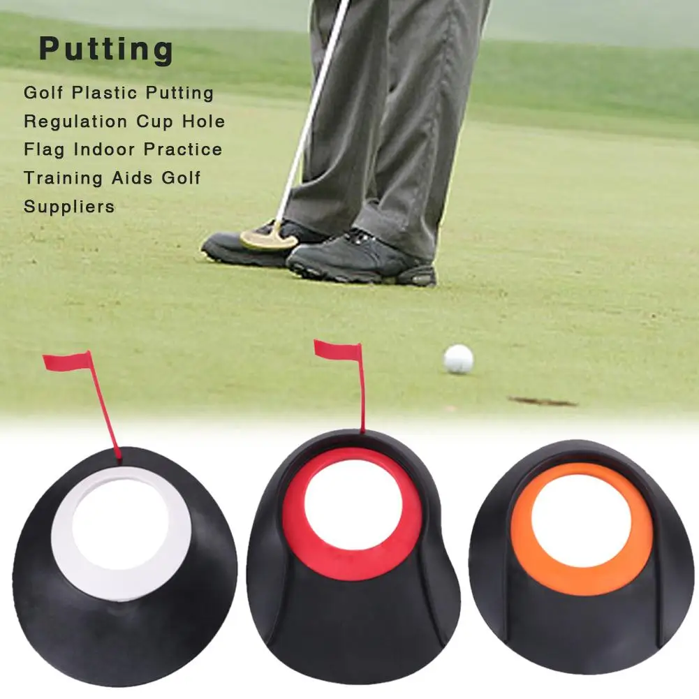 

Golf Putter Practice Disc Golf Plastic Putter Exerciser Outdoor Golf Portable Training Into The Hole Plate Outdoor Sports Tools