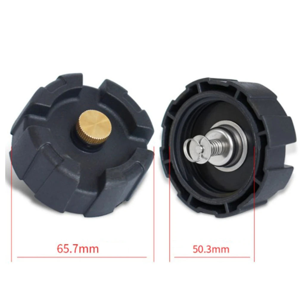 1 Pcs Black Outboard Engine Components Fuel Oil Tank Case Cover ABS Plastic Tank Gas Cap For 12/24L Outboard Engine Boat Yacht