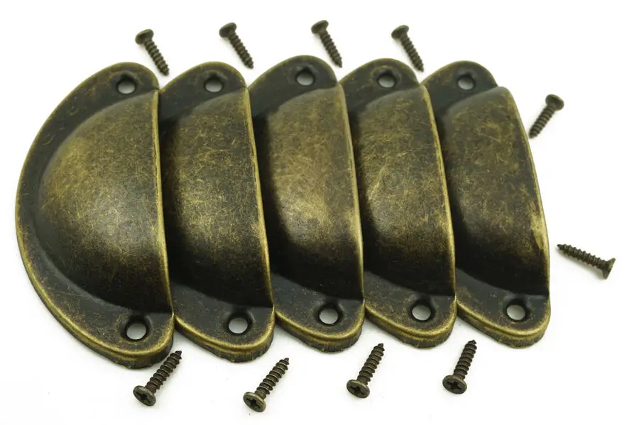 

10 PCS/Lot Vintage Cabinet Knobs Handles Cupboard Door Cabinet counter Drawer Furniture & 20PCS Screw Free shipping