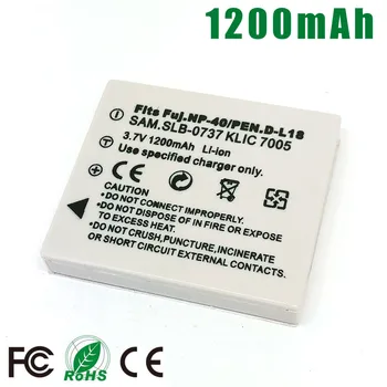 

NP-40 FNP-40 NP40 NP-40N DLI-102 KLIC-7005 D-LI8 DLI8 D-Li85 DLi85 SLB-0737 Battery for FUJIFILM BENQ KODAK PENTAX RICOH SAMSUNG