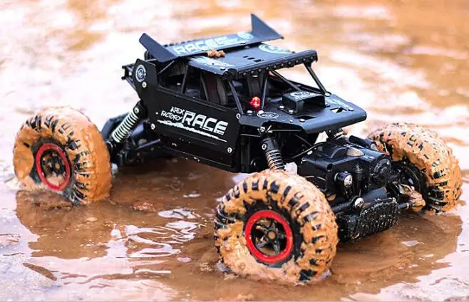 Радиоуправляемая машина 1,3 кг 4CH 4WD Rock Crawlers 4x4 вождение автомобиля двойные двигатели привод Bigfoot автомобиль пульт дистанционного управления модель автомобиля внедорожник игрушка