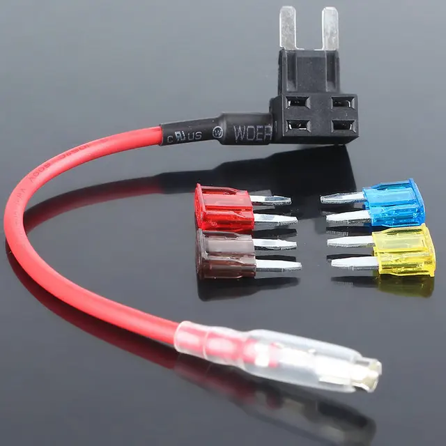 MINI ATM Fuse TAP Add On Dual Circuit Adapter Auto CAR Terminal 15A Wholesales Mini Dual Circuit