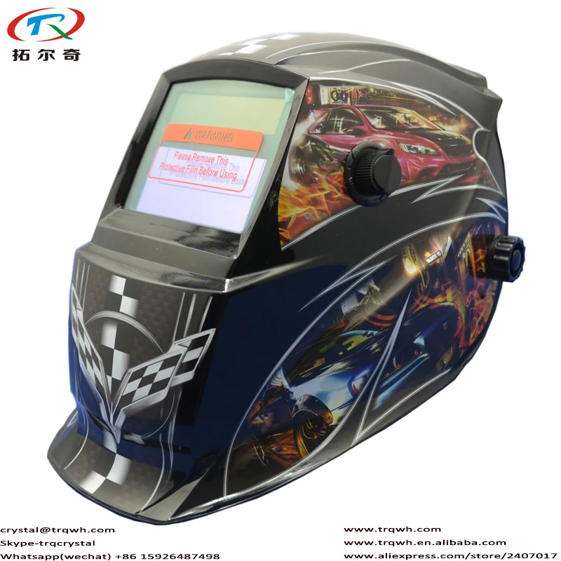 EN379 wig-сварочная шлем авто затемнение электросварщик Кепки тушь Маска анфас солнечные Быстрая доставка TRQ-GD06-2233DE