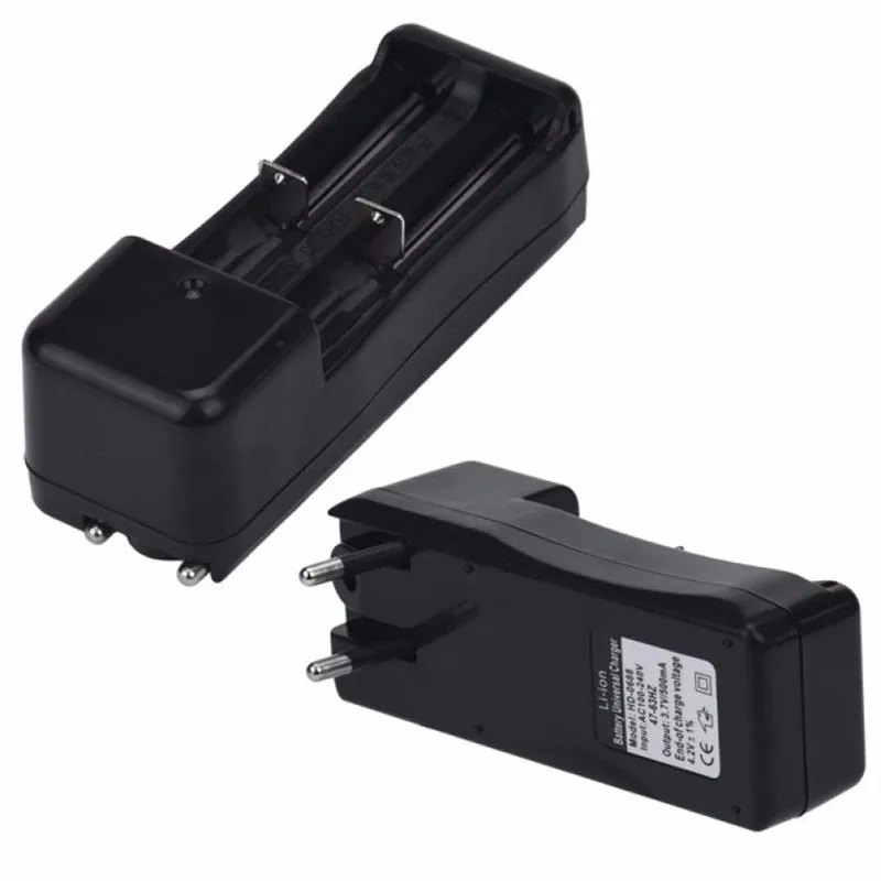 

CARPRIE 2018 New Universal Dual Battery Charger For 18650 16340 26650 Rechargeable 3.7V Li-ion EU 18650 Battery Charger#30