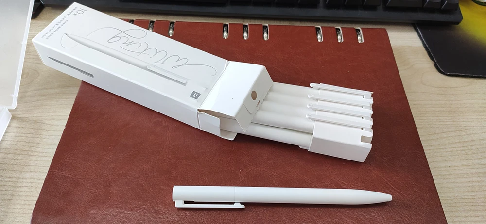Novo xiaomi mijia gel caneta 0.5mm pressionado