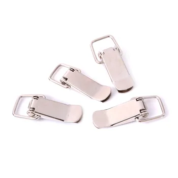 安い 4 ピース/ロット鉄ハスプスライディングドア窓 J105 内閣ボックススプリング装填ラッチ高品質とセキュリティ