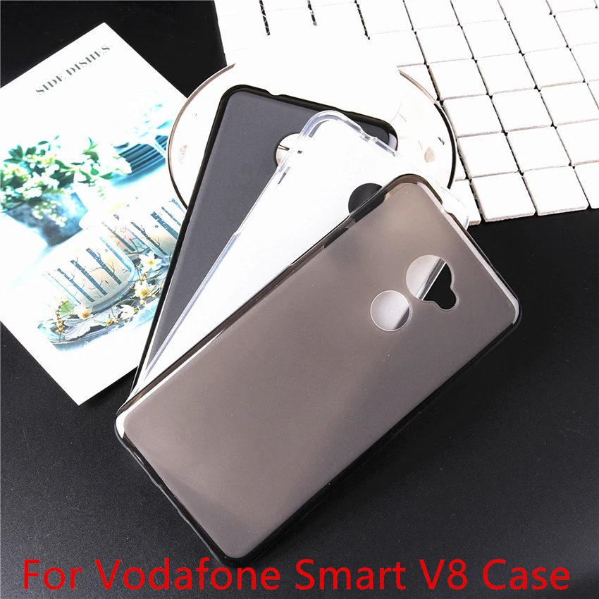 

For Vodafone Smart V8 VFD710 Case Silicone Cover Pudding Soft TPU Protective Mobile Phone Cases Skin Gel Cover