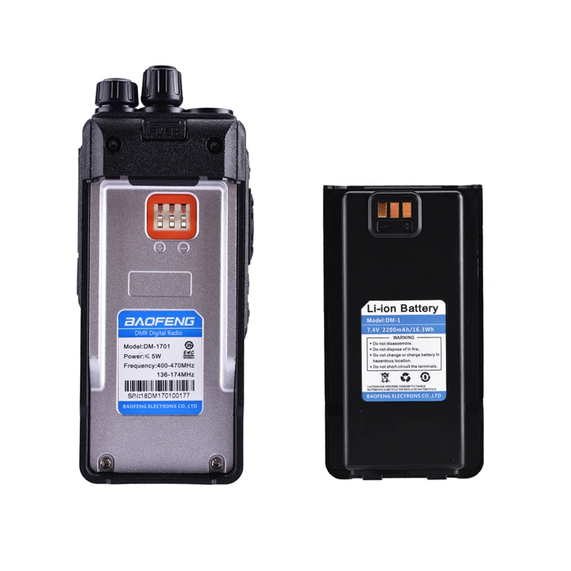 Baofeng DM 1701 рация ПМР уровня 1 слой 2 Dual Time Slot Band Цифровые двухстороннее радио Dm