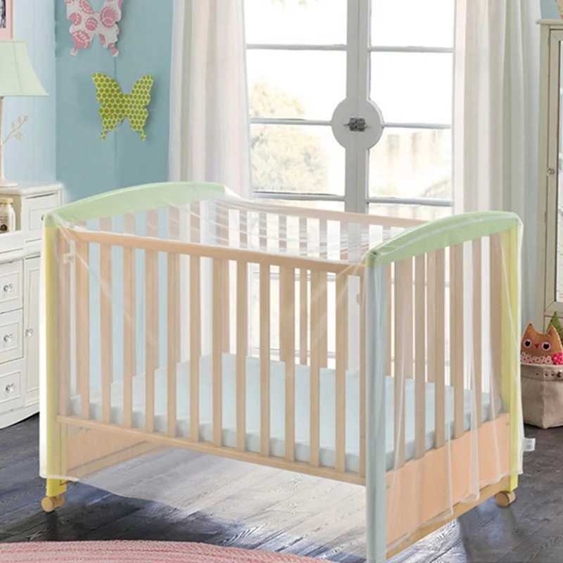

Summer Baby Cradle Mesh Mosquito Breathable Nets Newborn Bed Crib Netting Kids Mosquito Net Folding Anti-mosquito Infant Bedding