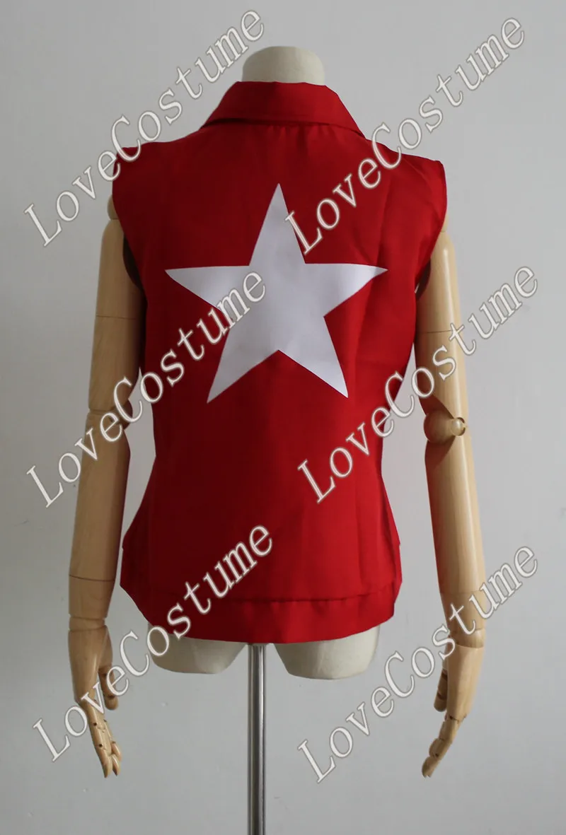 Терри богард красный жилет косплей костюм сделанный на заказ|cosplay costume dress|costum